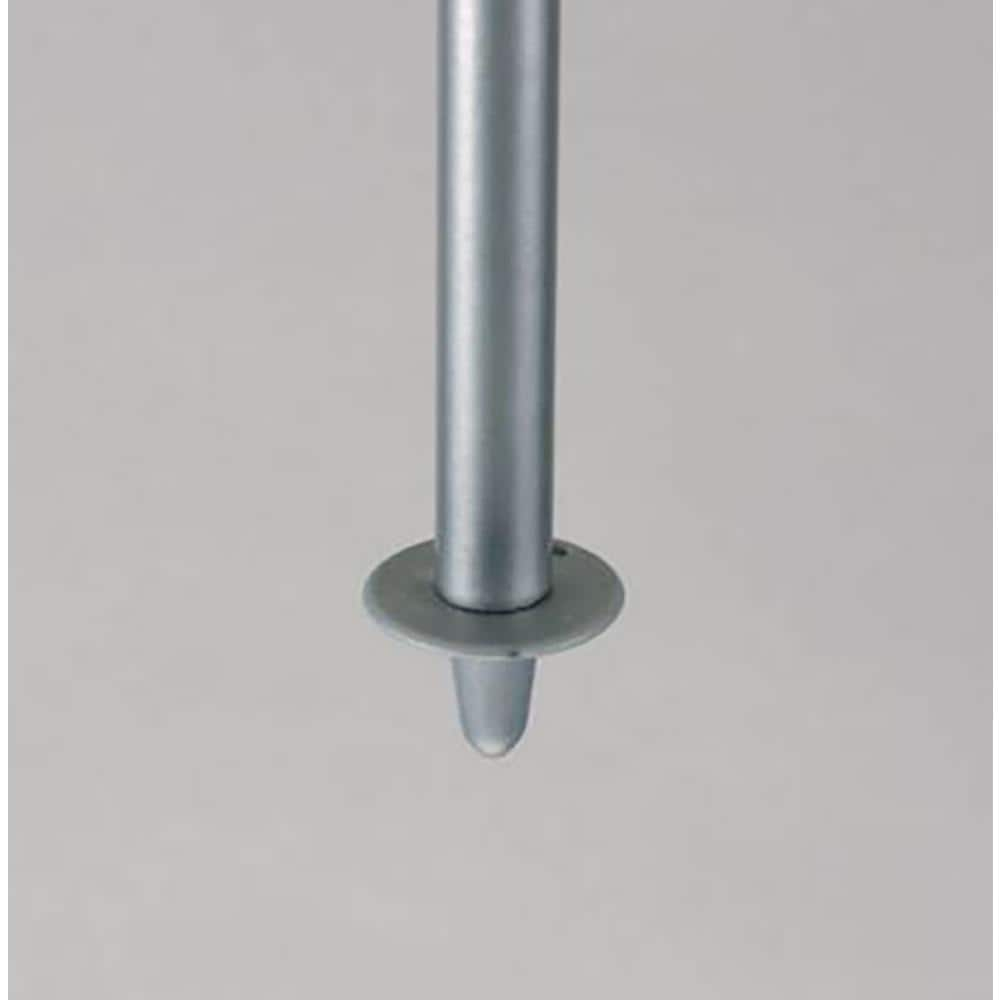 Household Essentials 85" Outdoor Telescoping Steel Pole Clothesline Prop