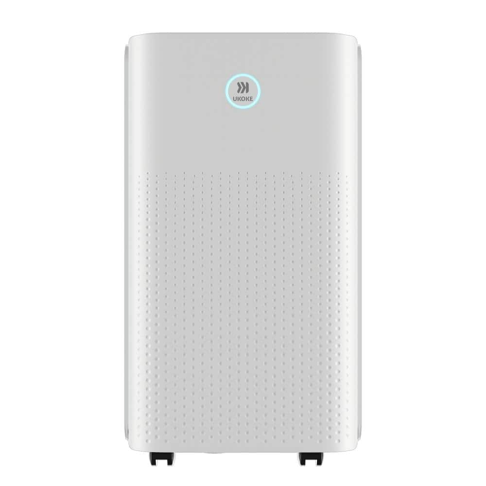 1750 Sq. Ft Ukoke Portable Dehumidifier for Medium Spaces | Efficient 32 Pints/Day Dehumidification, 3 Smart modes, Auto Drainage | Whisper-Quiet, Ideal for Basements, Bedrooms, RV