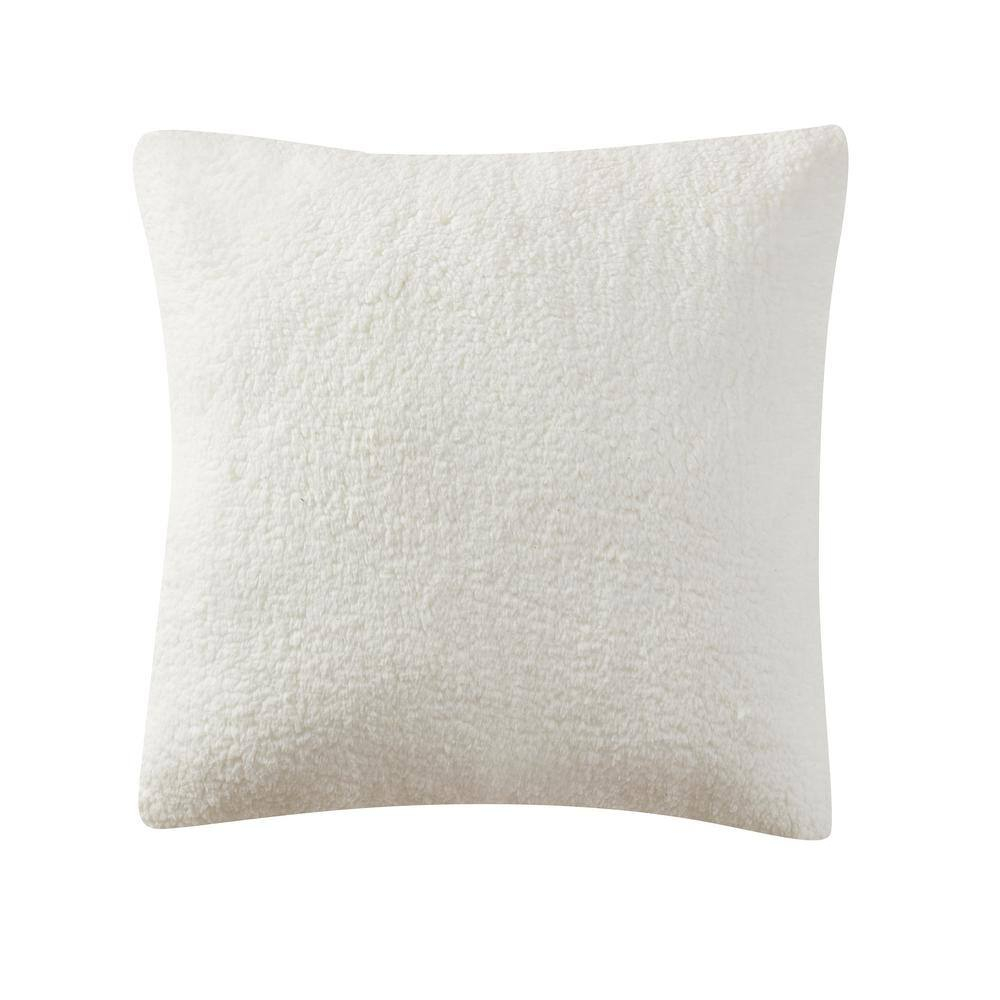 Five Queens Court Merry Christmas Holly Pillow 20" Square Decorative Throw Pillow