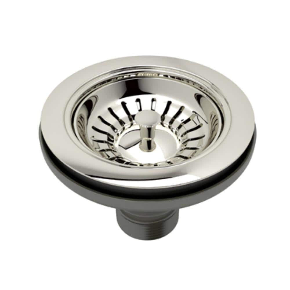 Rohl 735PN Inca Brass Basket Strainer without Pop-Up