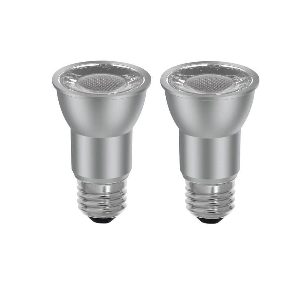 Feit PAR16 E26 (Medium) LED Floodlight Bulb Bright White 60 Watt Equivalence 2 pk