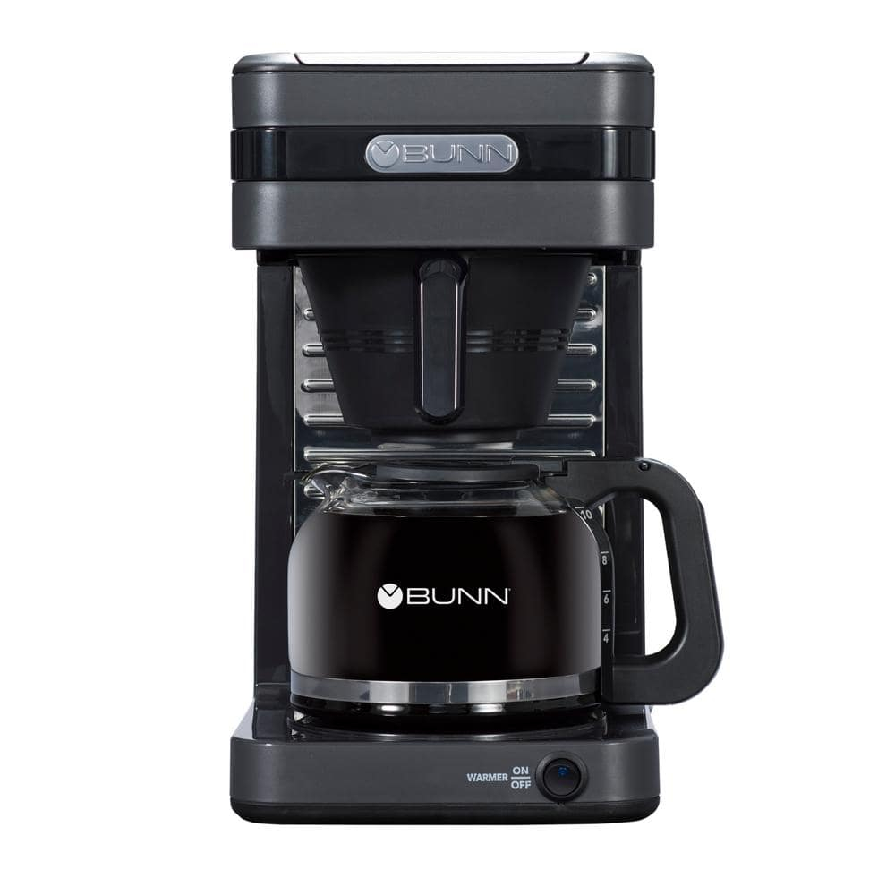 BUNN 52700.0000 10-Cup Speed Brew Elite Coffee Maker - Gray/Stainless Steel