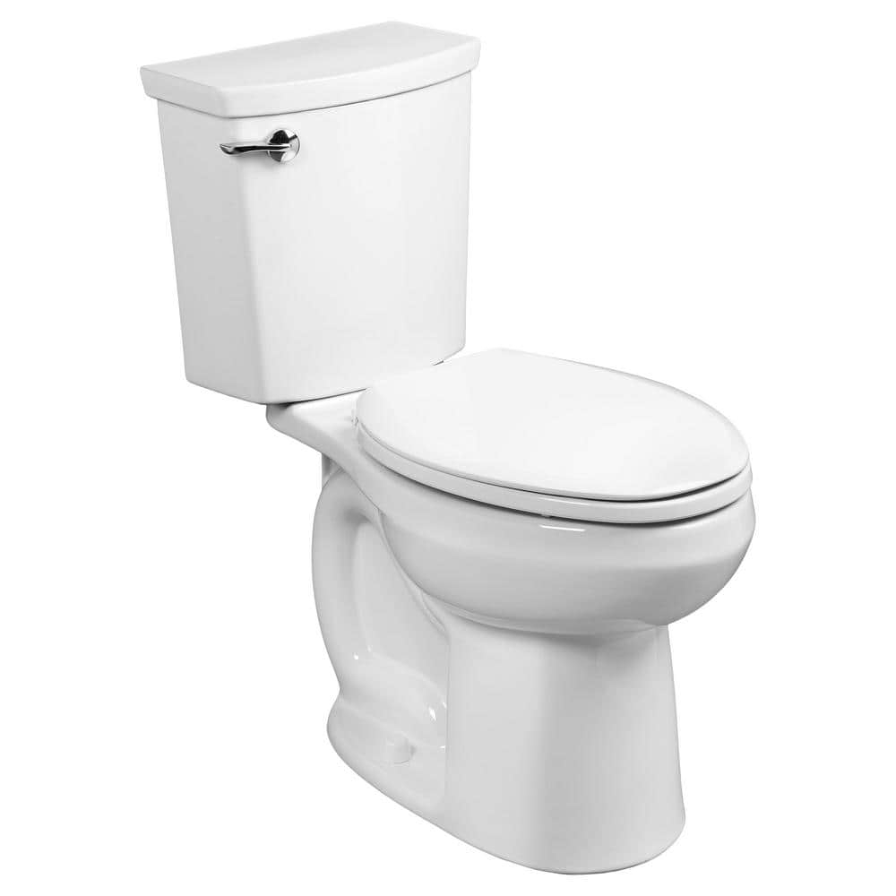 American Standard H2Option 1.1 Gallons GPF Elongated Comfort Height Floor Mounted Two-Piece Toilet (Seat Not Included)