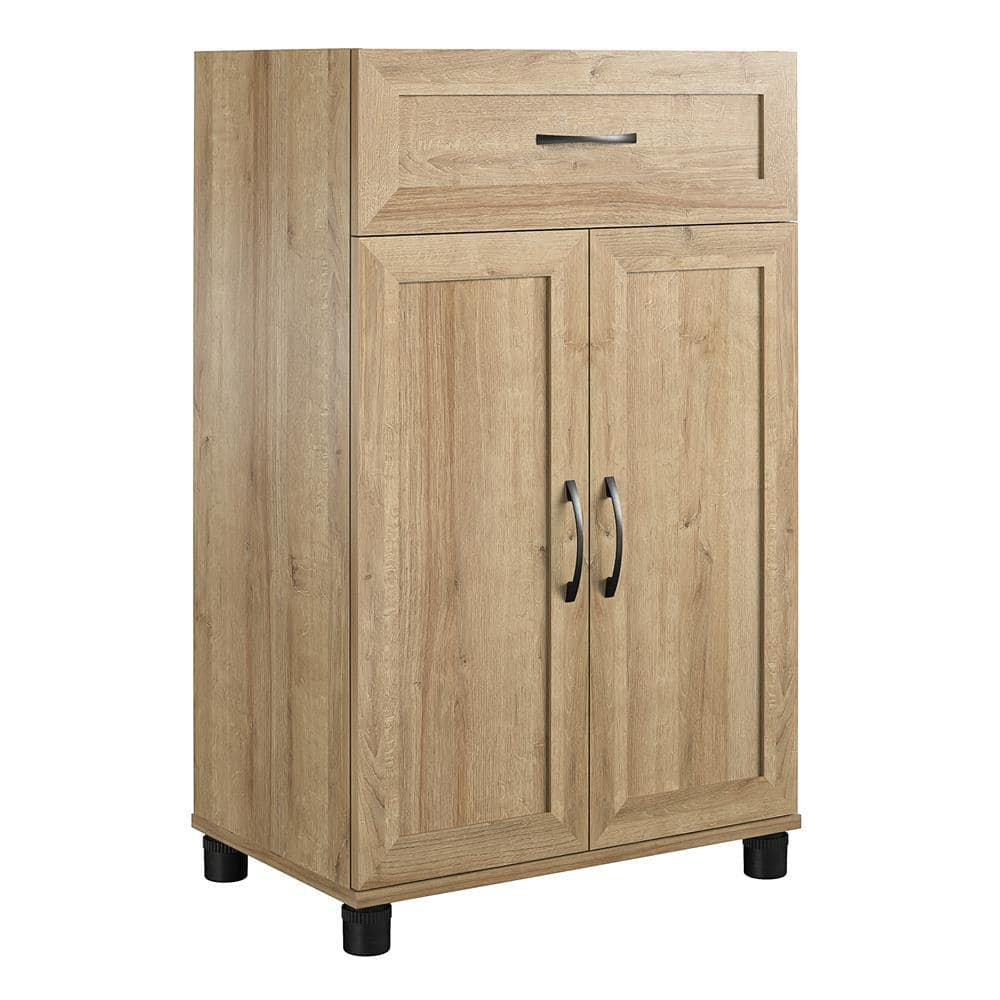 Systembuild Evolution Lory Framed 2 Door/1 Drawer Base Cabinet in Natural