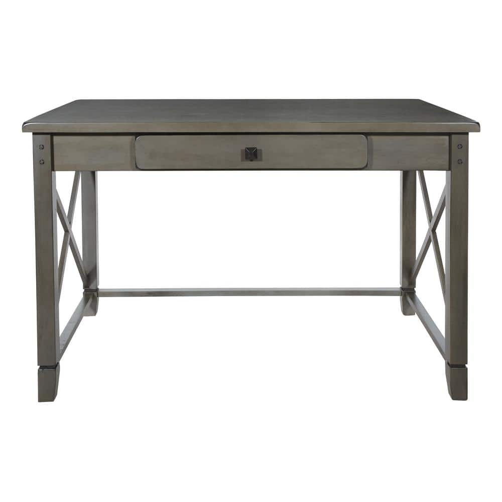 Hillsboro Writing Desk in Gray Wash K/D by OSP Home Furnishings