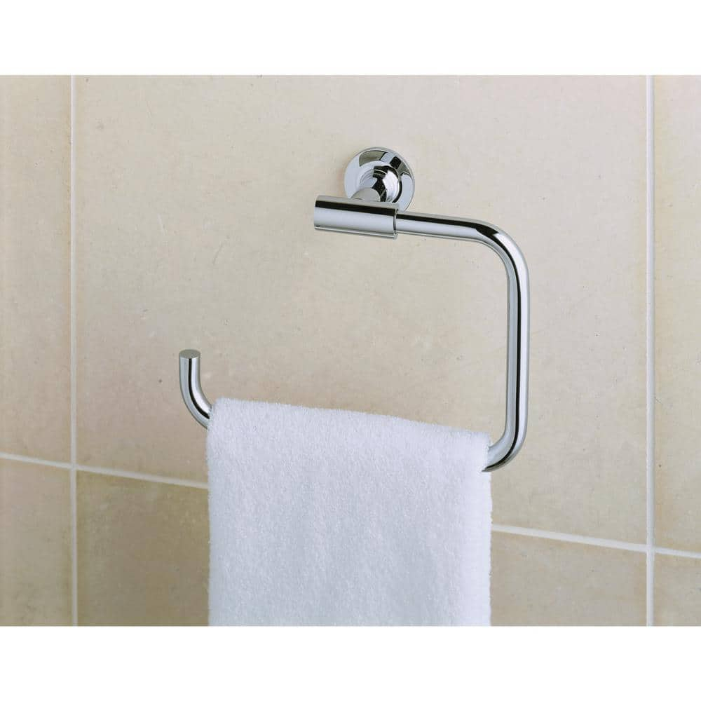 Purist® Wall Mounted Towel Ring for Bathroom, Metal Bathroom Hand Towel Ring