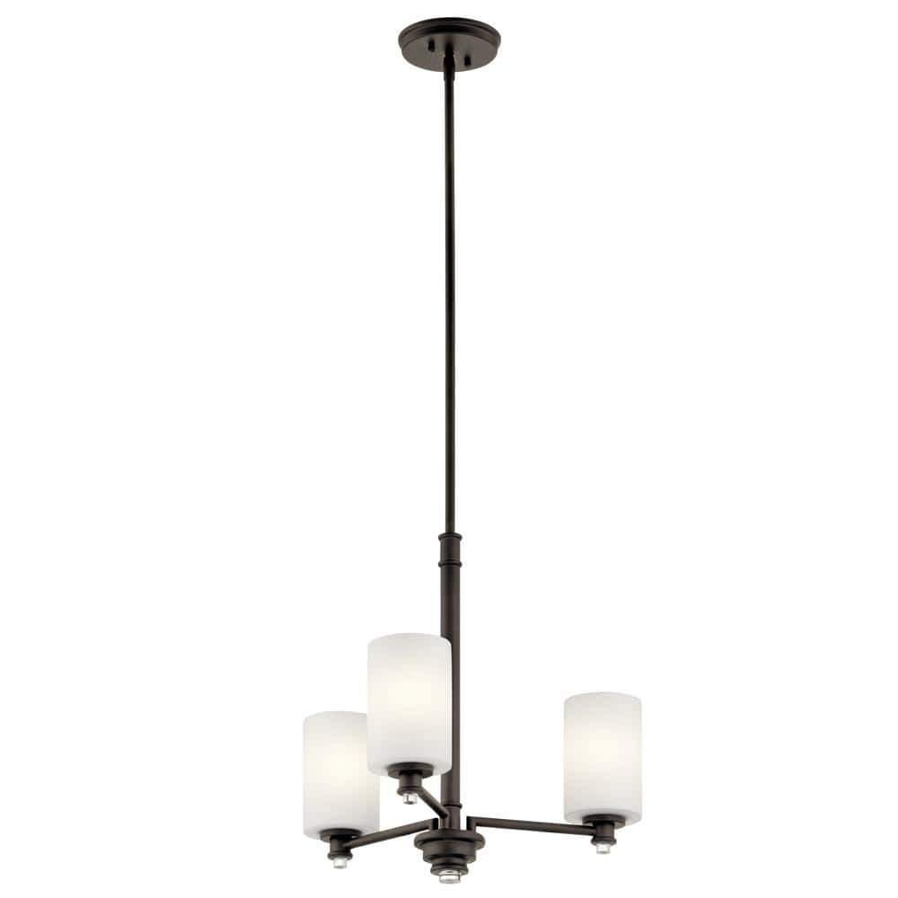 Kichler Lighting Joelson 3 - Light Chandelier in  Olde Bronze