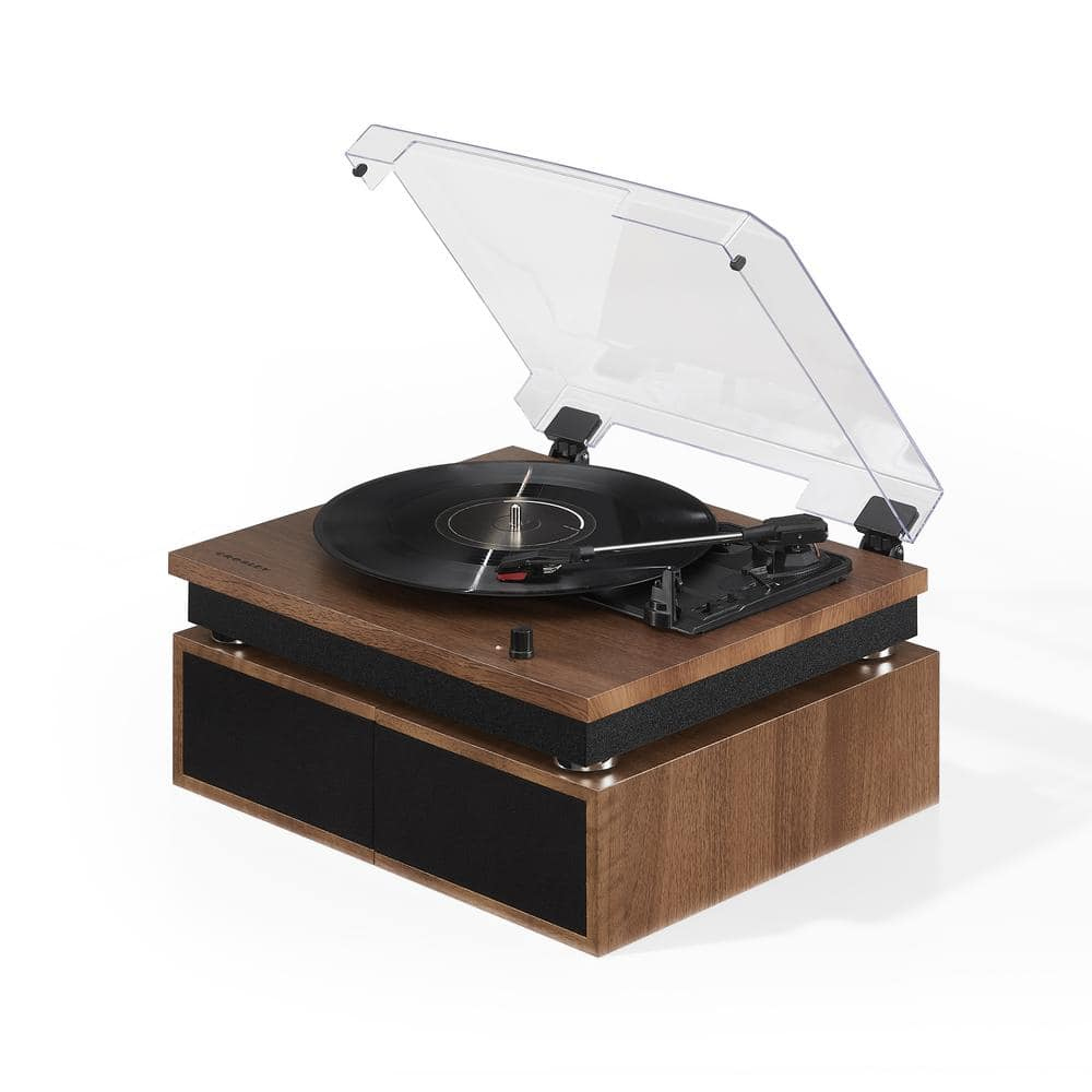 Crosley Riff Bluetooth Vinyl Record Player with Speakers, 3-Speed Turntable, 6 Modular Layouts