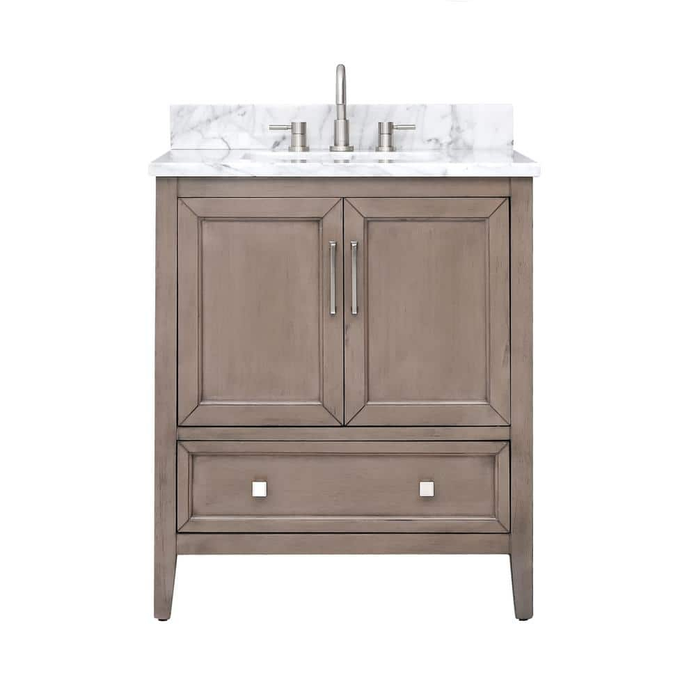 Avanity Everette-Vs31-Wd-C Everette 30" Single Basin Vanity Set - MultiColor