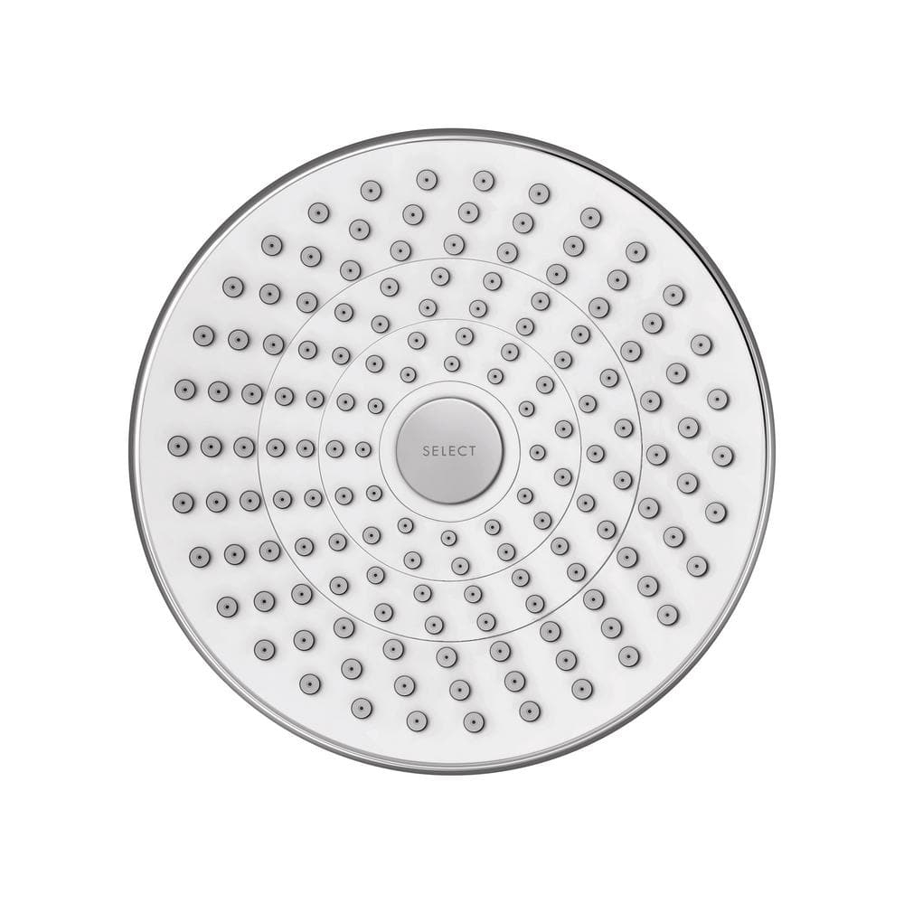 Croma S 180 2-Jet Rain Fixed Shower Head with Select