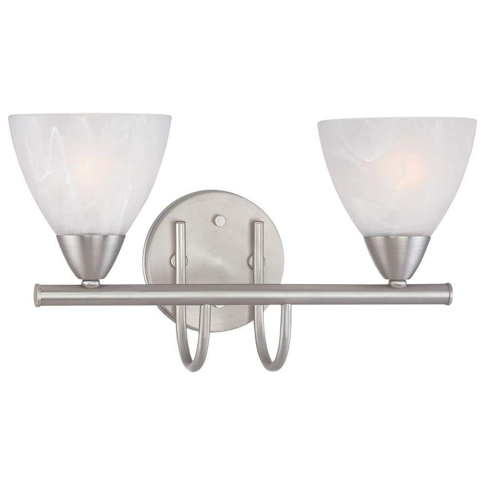Elk Home Tia 15.75'' Wide 2-Light Vanity Light - Matte Nickel