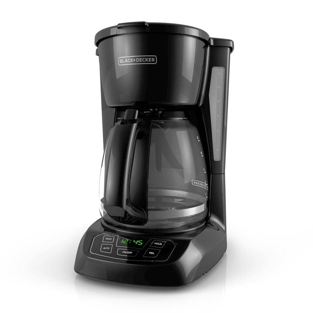 BLACK+DECKER 12 Cup Programmable Coffee Maker - Black CM1100B