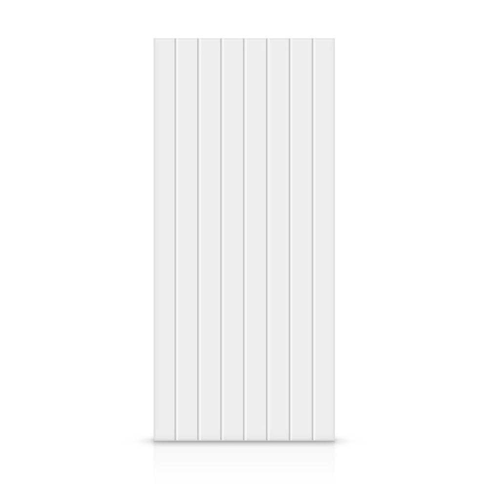 Calhome Hollow Paneled Painted Slab Door