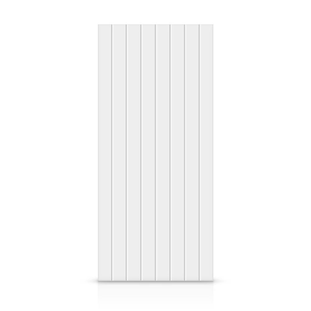 Calhome Hollow Paneled Painted Slab Door