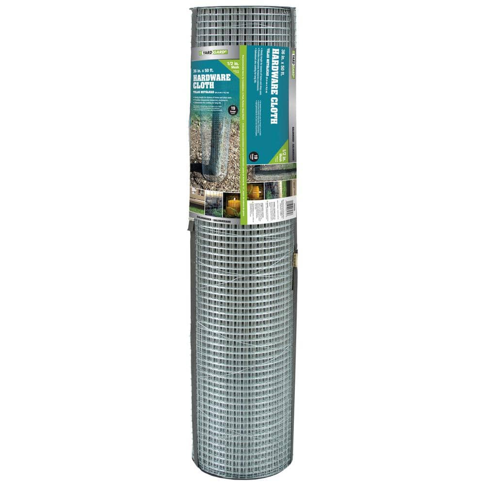 YARDGARD 36" x 50' 1/2" Mesh Hardware Cloth