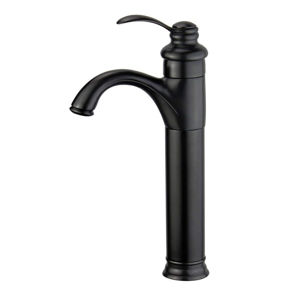 Madrid Single-Hole Single-handle Bathroom Faucet with Drain Assembly