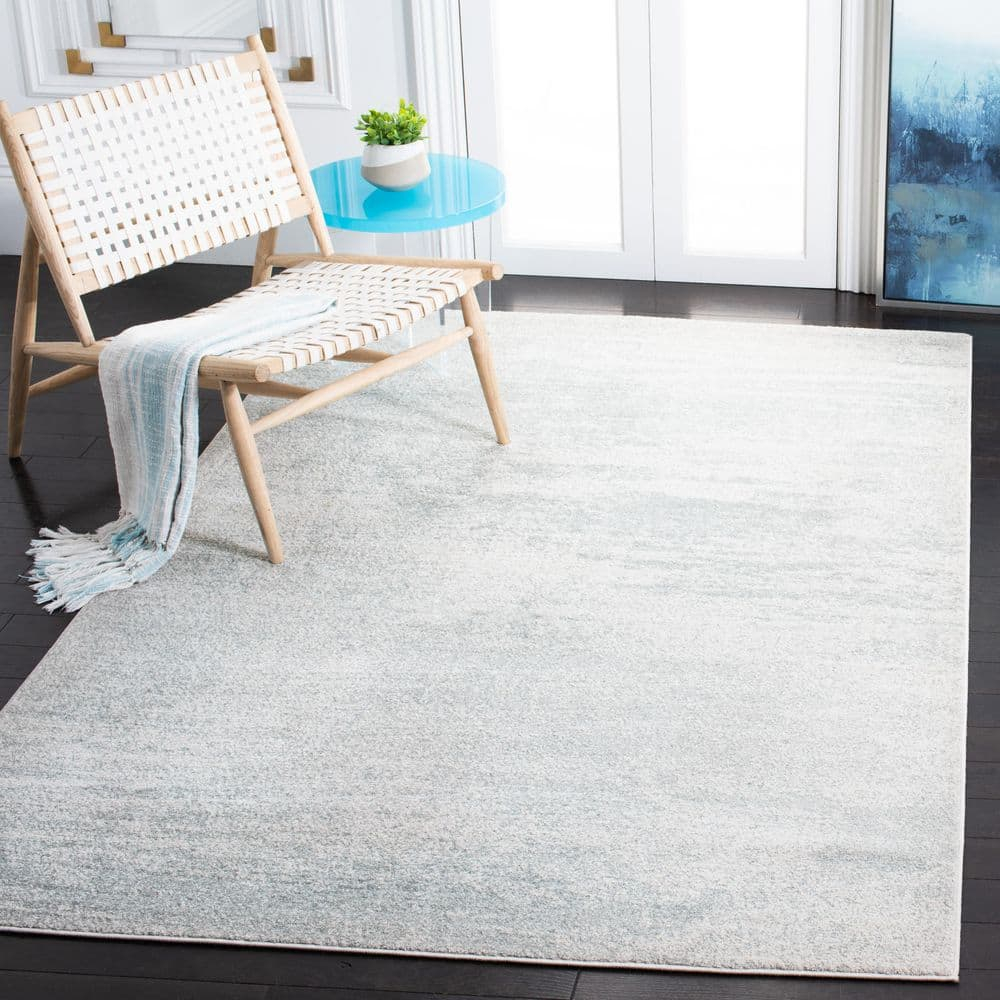 SAFAVIEH Evoke Frosina Abstract Area Rug, Ivory/Sage, 9' x 12'