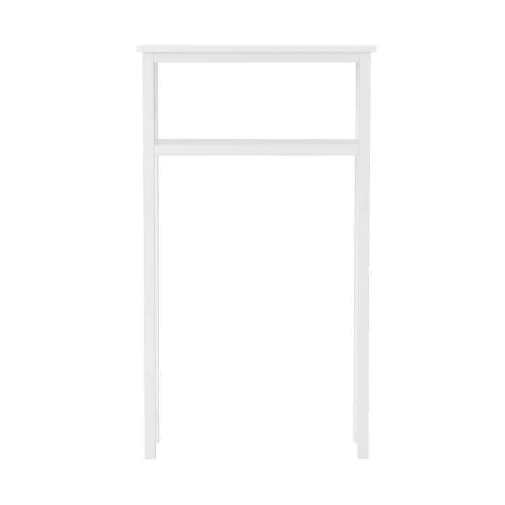 Alaterre Coventry Over Toilet Open Storage Shelf, Wall Mounted Bath Storage Cabinet with Two Doors and Open Shelf