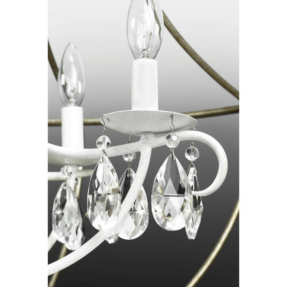 Fleurette Collection Three-Light Chandelier