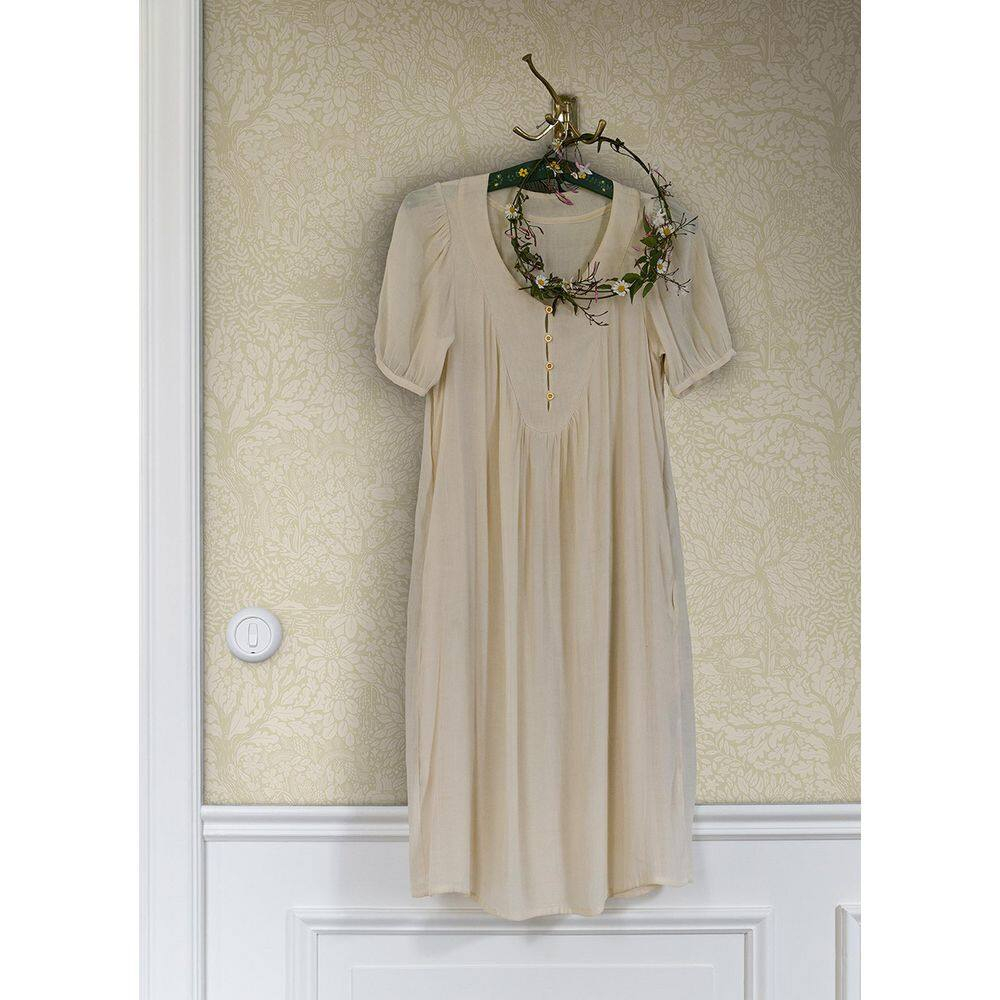 Olle Beige Forest Sanctuary Non-Woven Wallpaper Roll