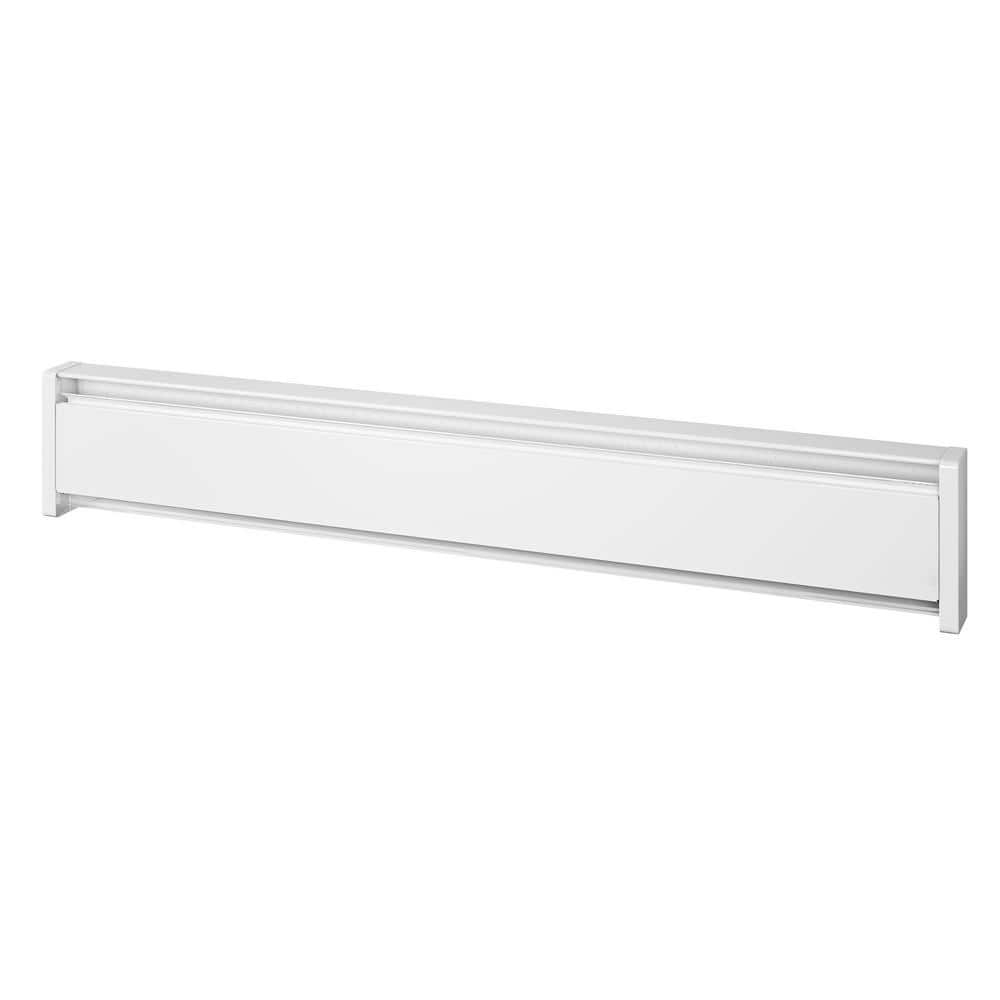 Cadet SoftHeat 59" Electric Hydronic Baseboard Heater (Model: EBHN1000W, Part: 13459), 3415/2560 BTU, 240/208 Volt, 1000/750 Watt, White