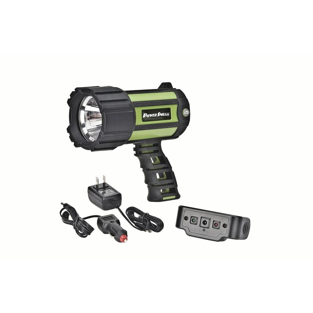 700 Lumen Floatable Waterproof Lithium-Ion LED Spotlight Flashlight with Ergonomic Handle and Charger
