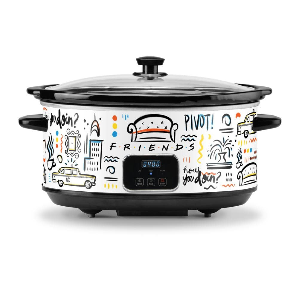 Select Brands Friends 7-qt. Digital Slow Cooker
