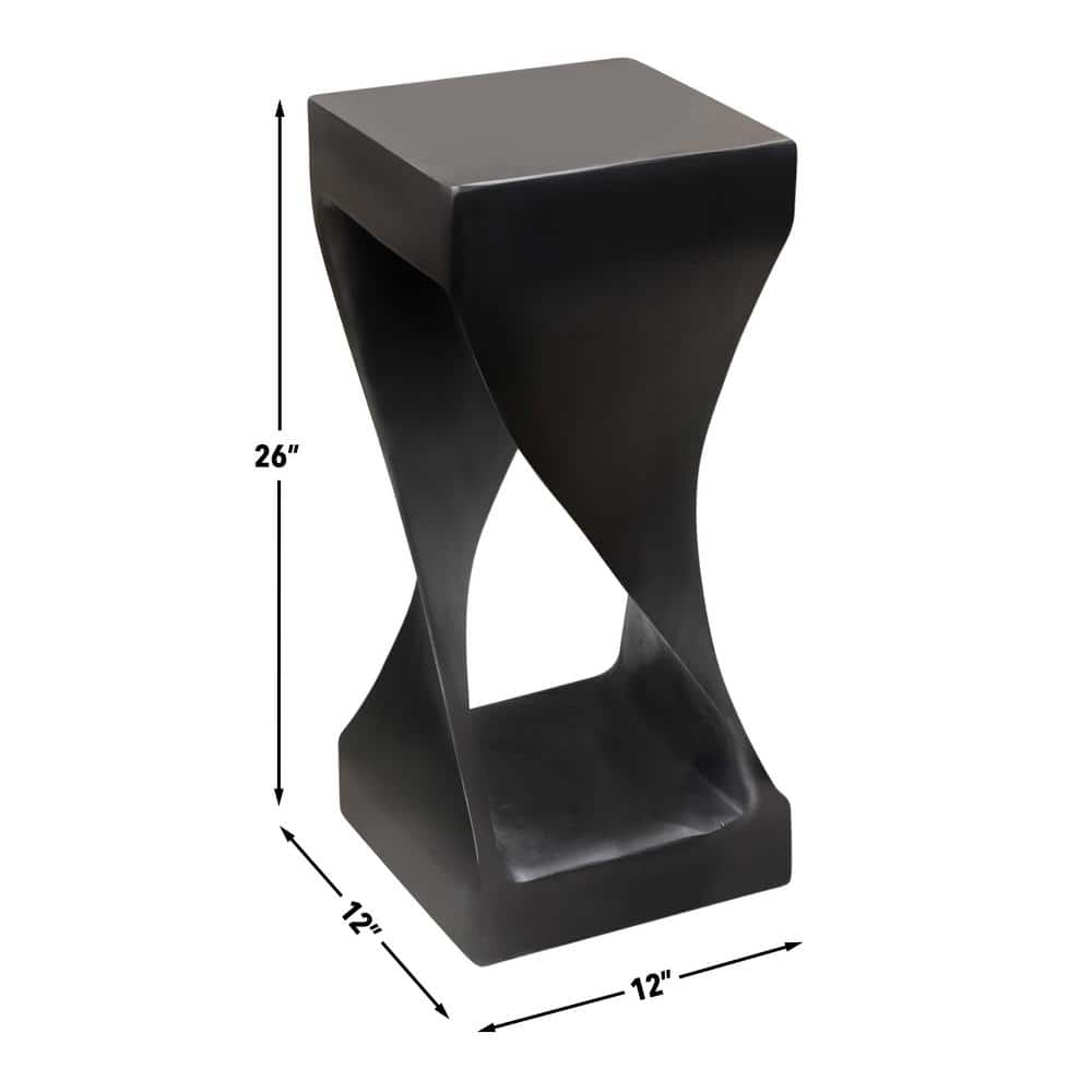 Steve Silver 26" Solana Side Table Black