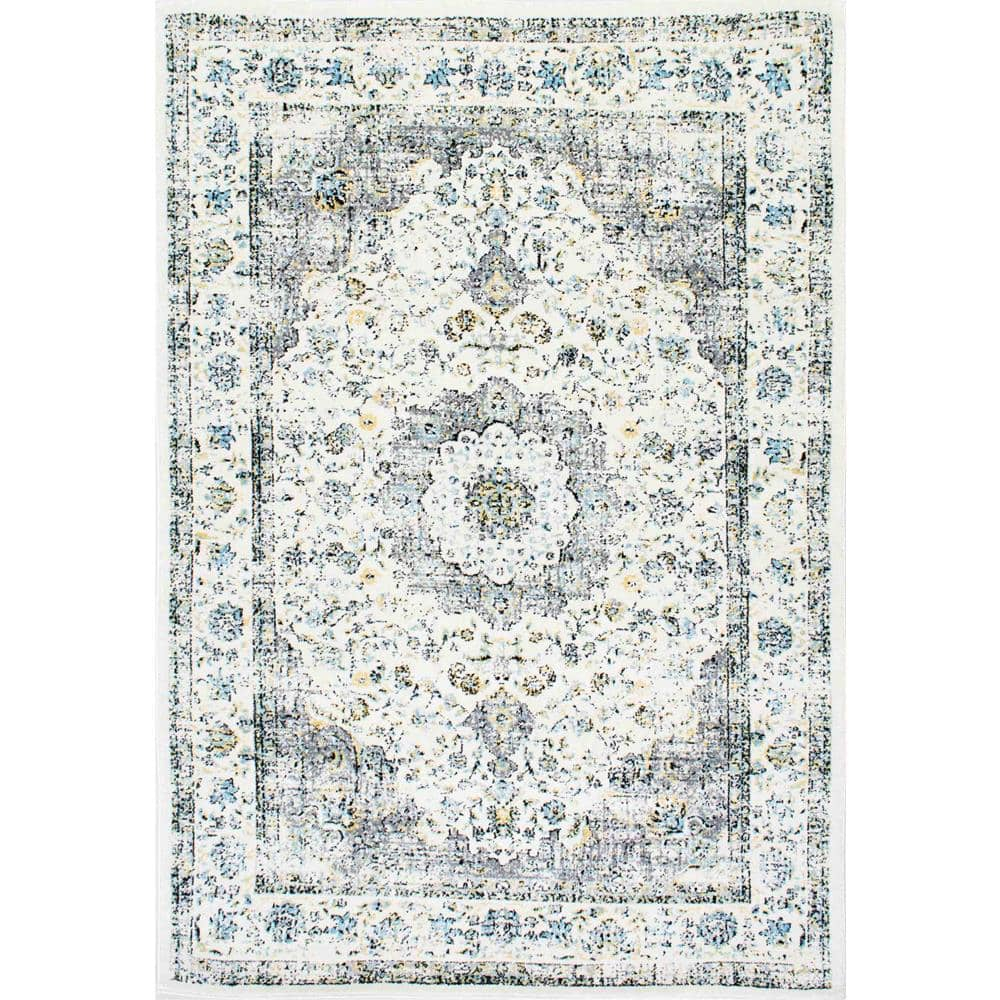 nuLOOM Paisley Vintage Persian Area Rug, 2' x 3', Verona Grey