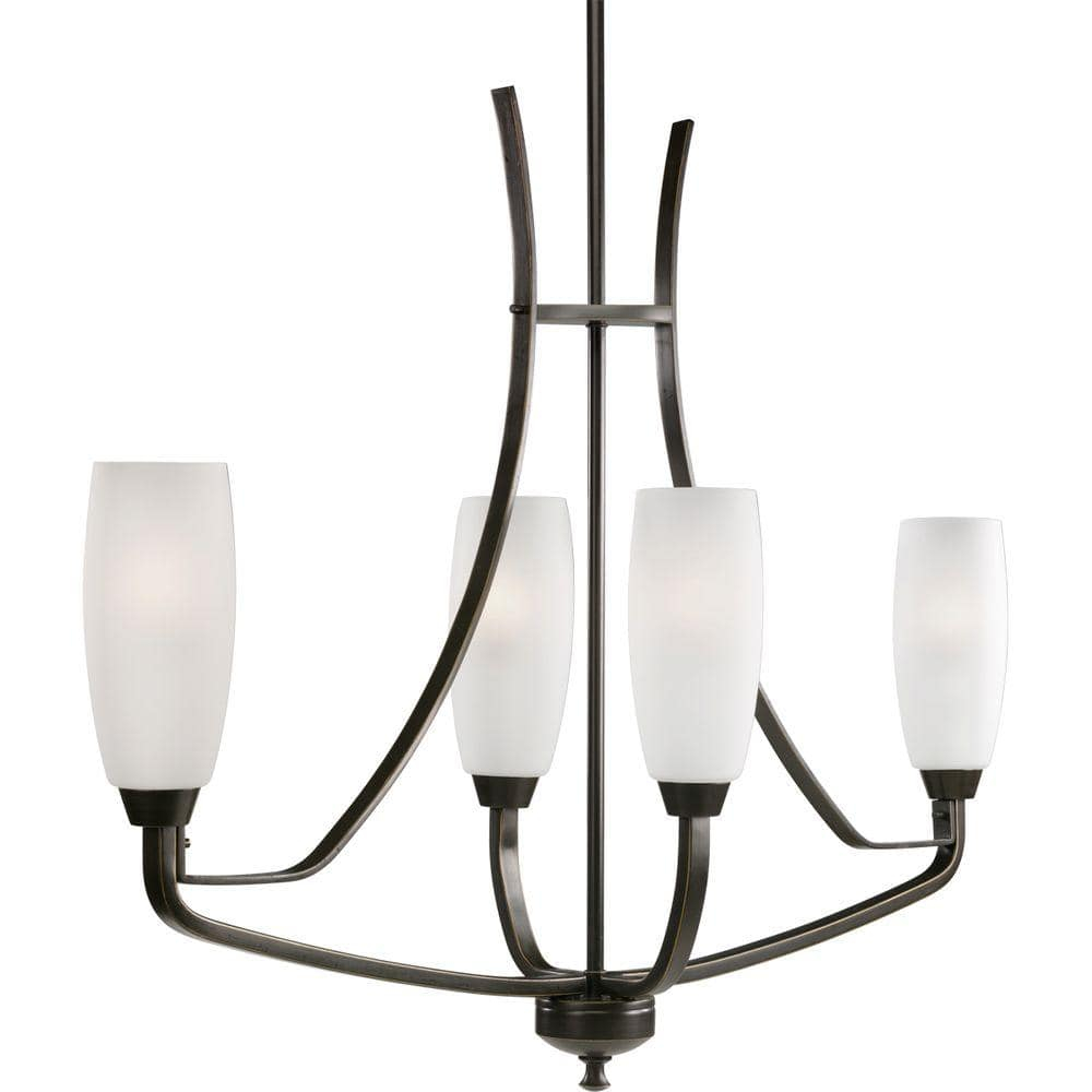 Progress Lighting P4435-20 Wisten Chandelier Light Fixture Antique Bronze