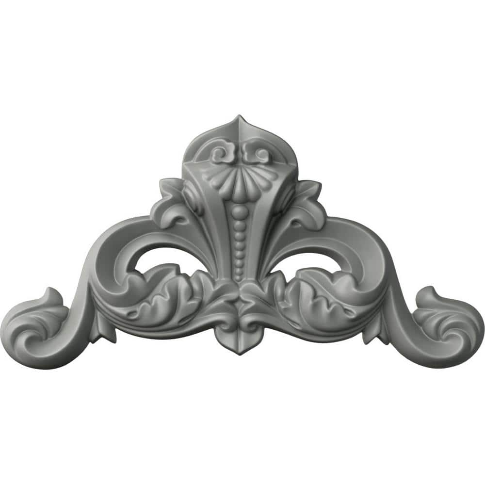 Ekena Millwork Bradford 8.875'' H x 16.625'' W x 2'' D Urethane Onlay Scroll