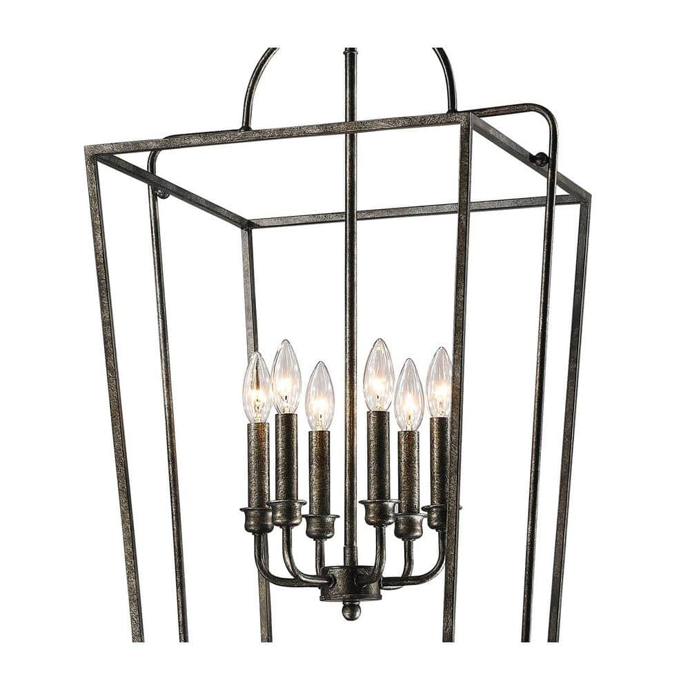 Millennium Lighting 3238-AS Pendant Light In Antique Silver