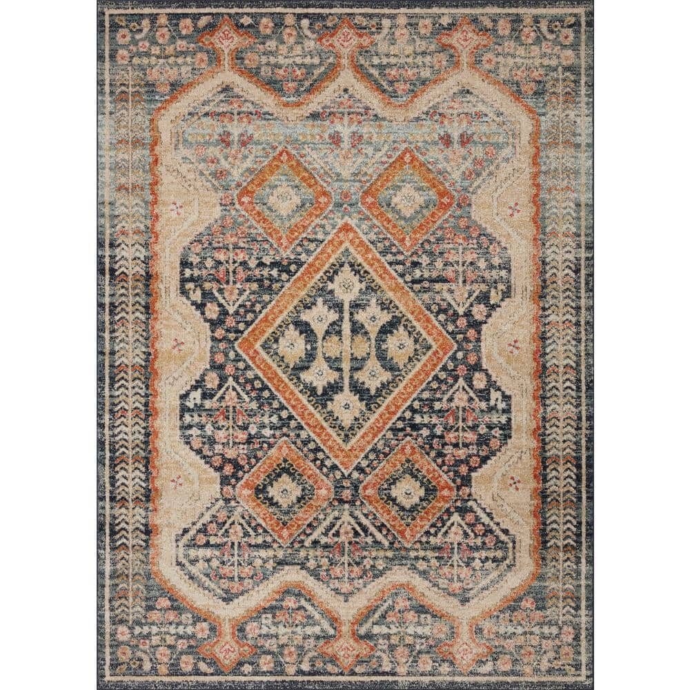 Loloi II Jocelyn Southwestern Navy / Multi Area Rug
