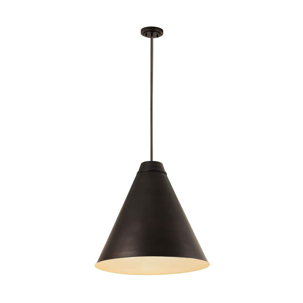 Z-Lite Eaton 1 - Light Pendant in  Matte Black