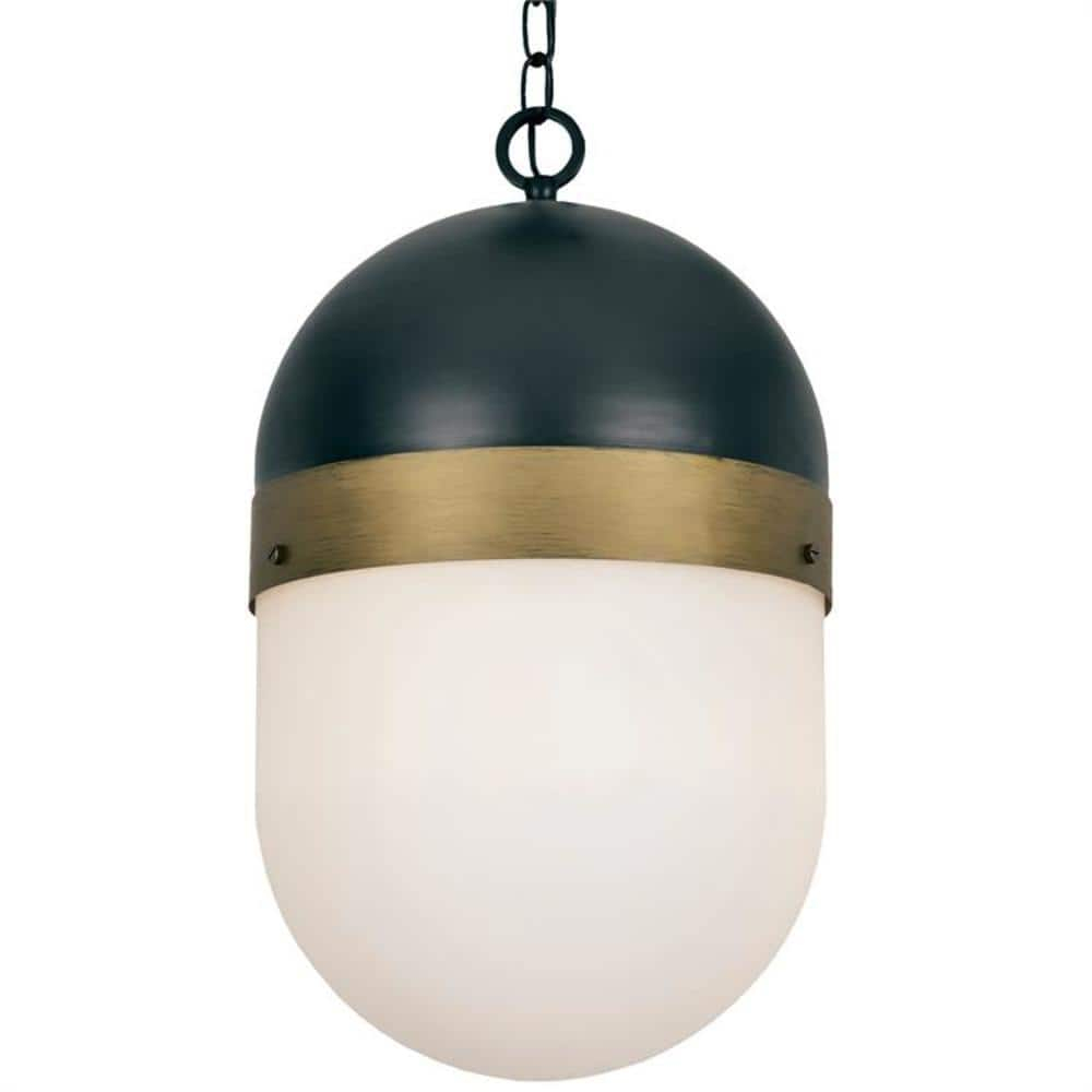 Crystorama Lighting - Three Light Outdoor Pendant - Outdoor Pendant - Capsule -
