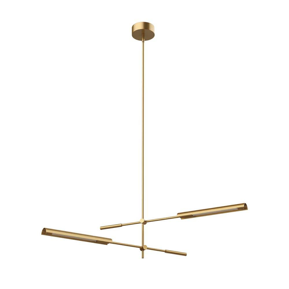 Alora Lighting Astrid 2 - Light LED Sputnik Chandelier