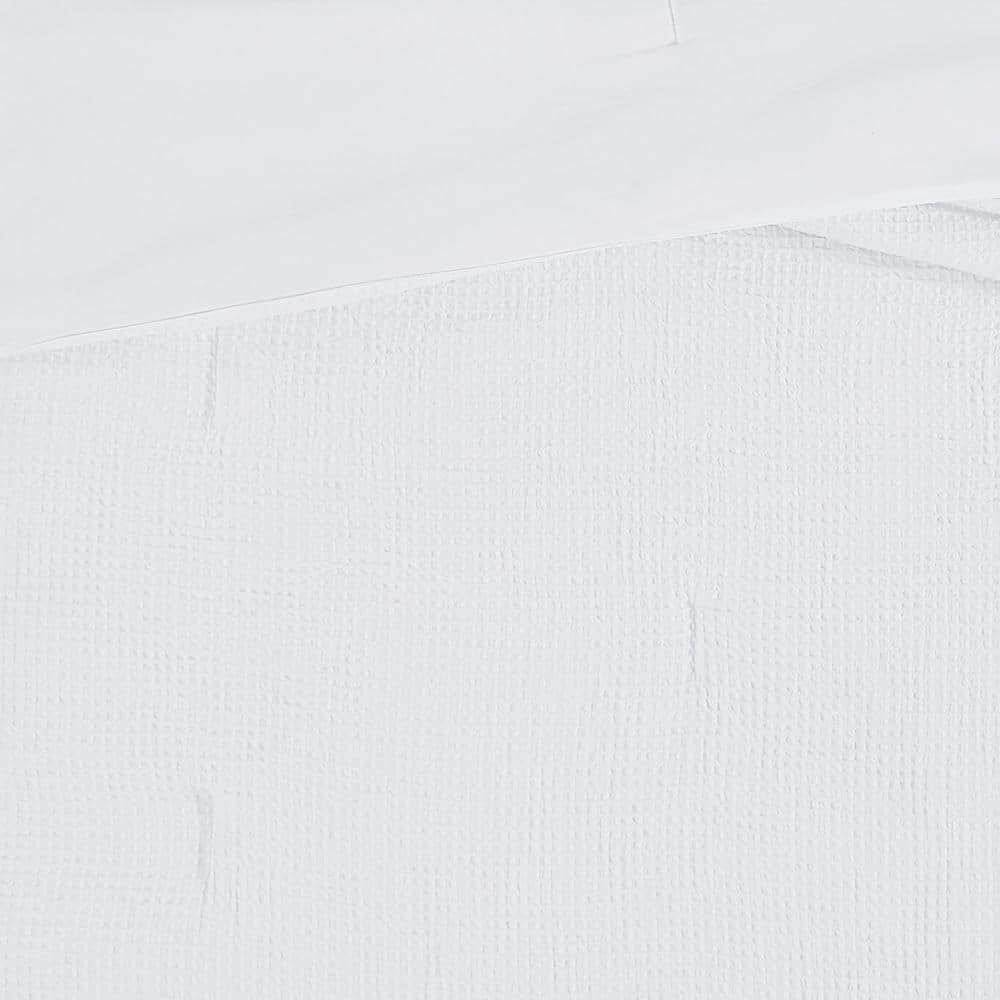 Truly Soft Textured Waffle Weave Comforter Set