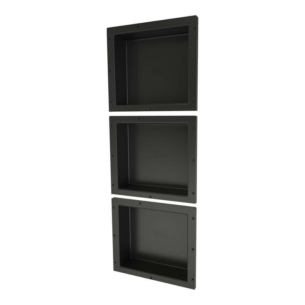 Tile Redi Triple Recessed Shelf