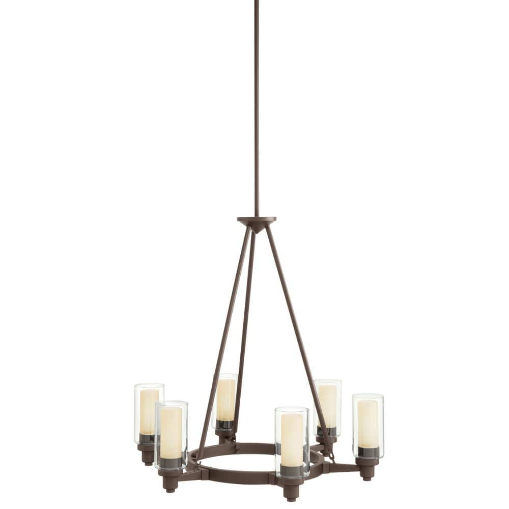 Kichler Lighting Circolo 6 - Light Chandelier in  Olde Bronze