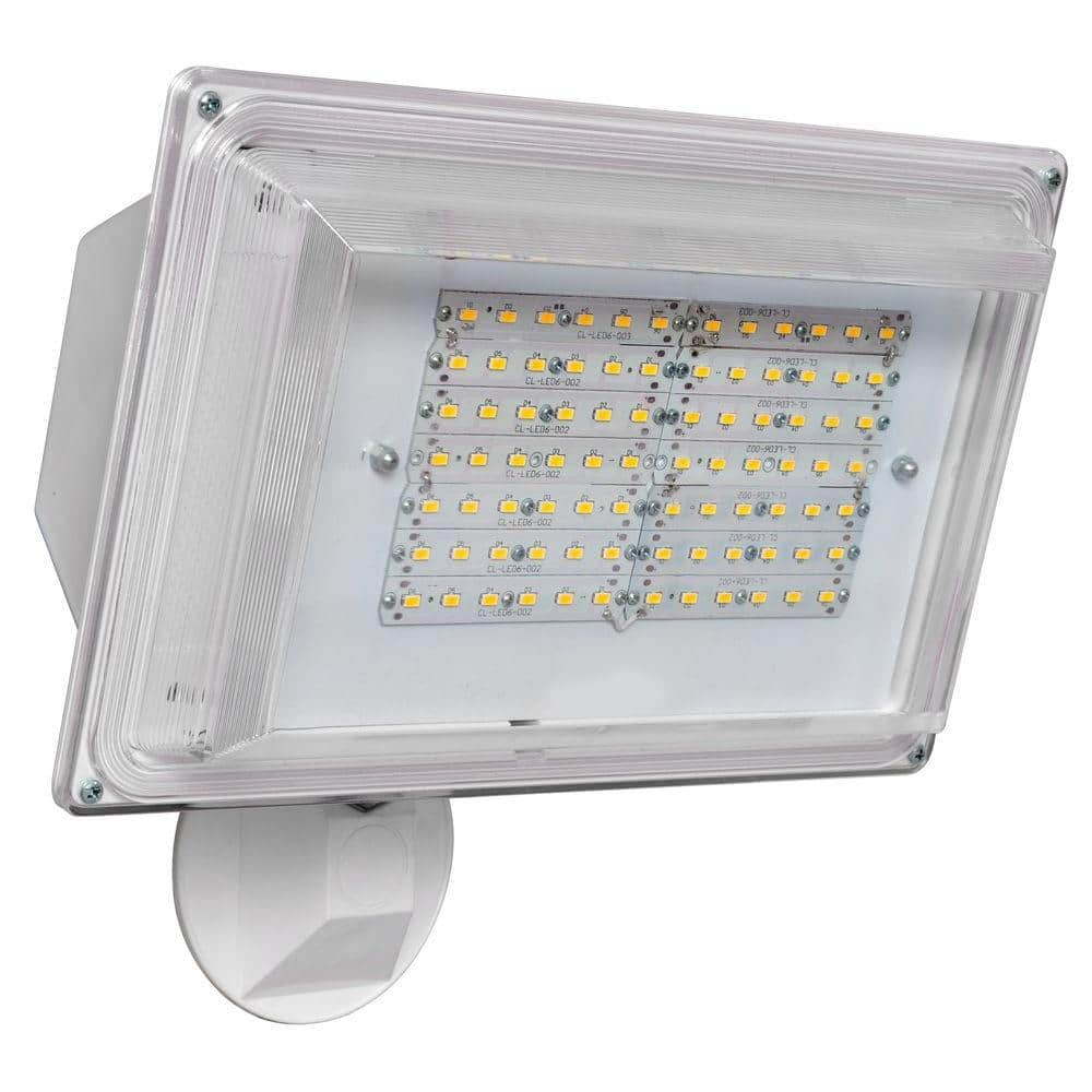 Amax Lighting 42W Plastic with 120 Volts LED Light White Finish White White