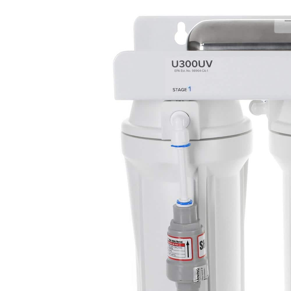 U300UV UV Drinking Water Filtration System 4 Stage Ultimate Filter
