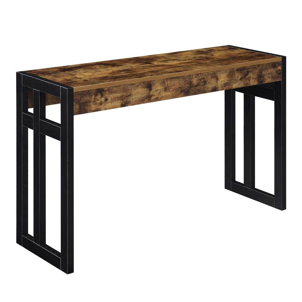 Convenience Concepts Monterey Console Table, Barnwood/Black