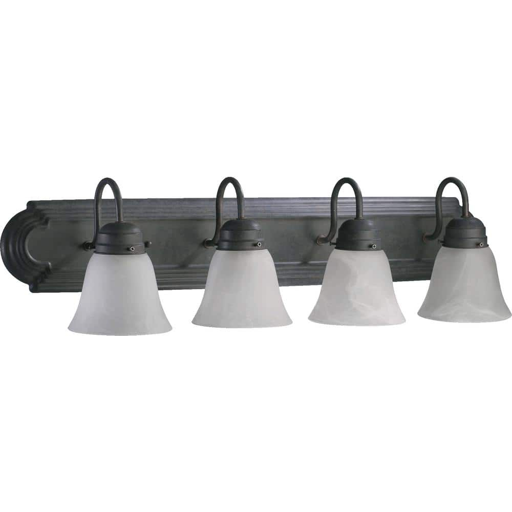 Quorum Lighting - Four Light Vanity - 4 Light Bath Vanity in Quorum Home
