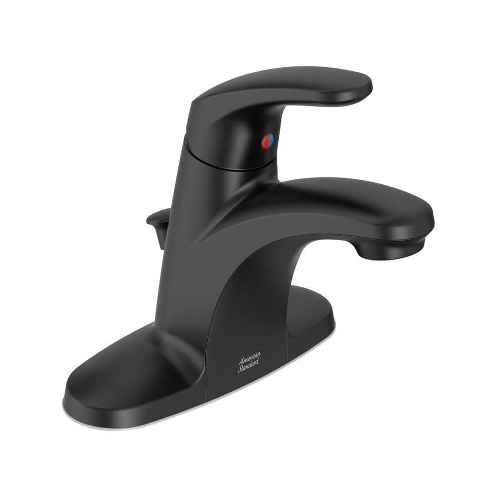 American Standard 7075.005 Colony Pro 1.2 GPM Centerset Bathroom Faucet - Black