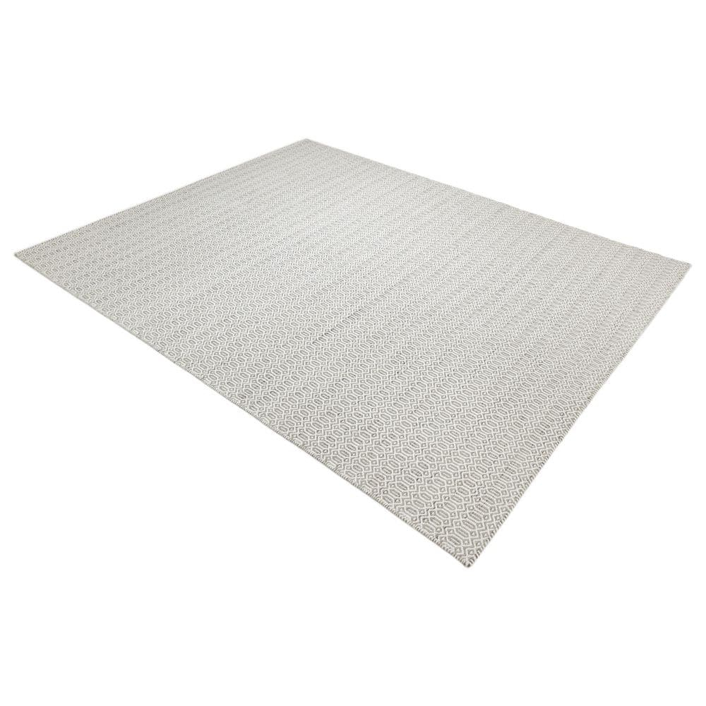 Chatham Contemporary Flatweave Slate 9 ft. x 12 ft. Hand Woven Area Rug