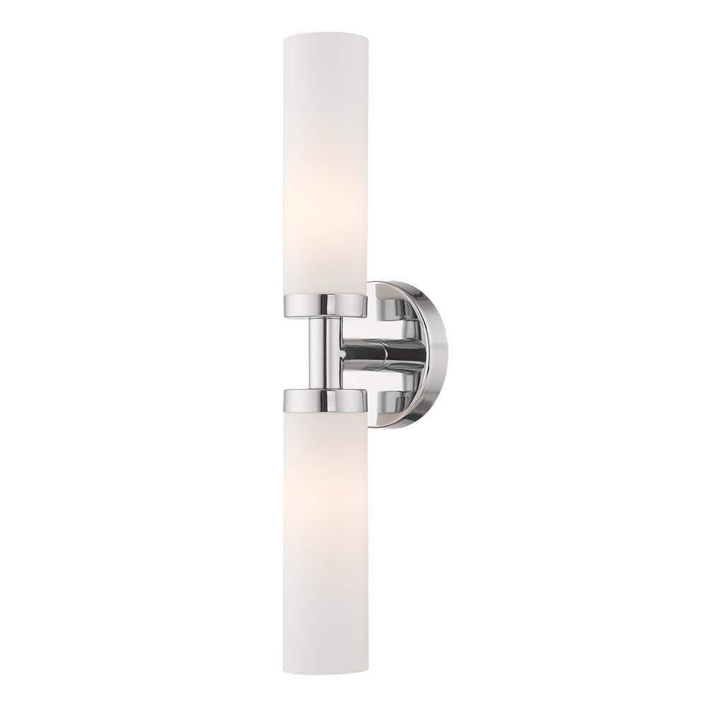 Livex Lighting Aero 2 - Light Vanity in  Polished Chrome