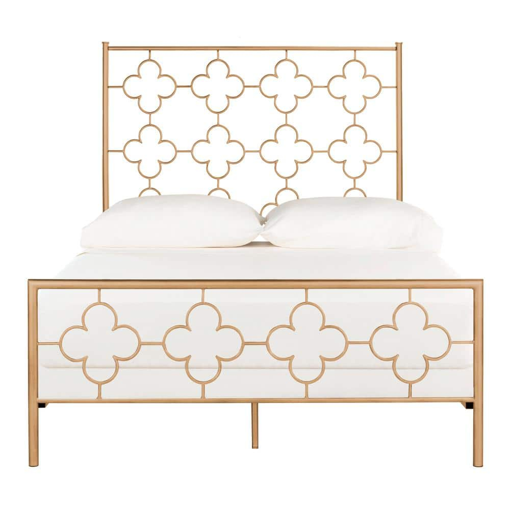 Safavieh Morris Geometric Glam Lattice Metal Headboard