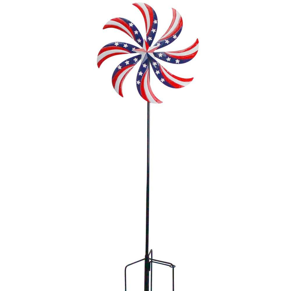 Red Carpet Studios Spinner Stake Patriotic