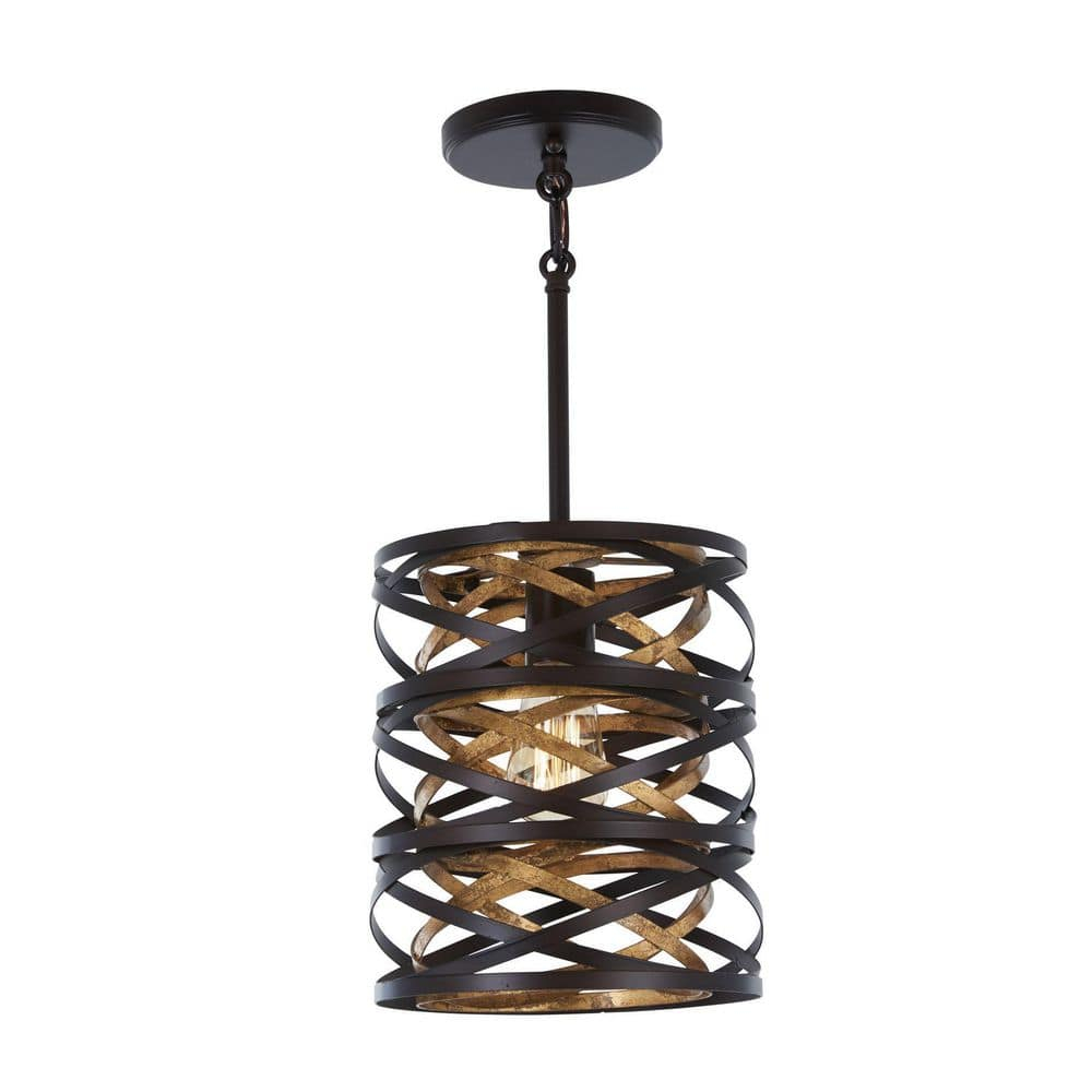 Minka Lavery - Vortic Flow - 1 Light Mini Pendant in Contemporary Style - 10
