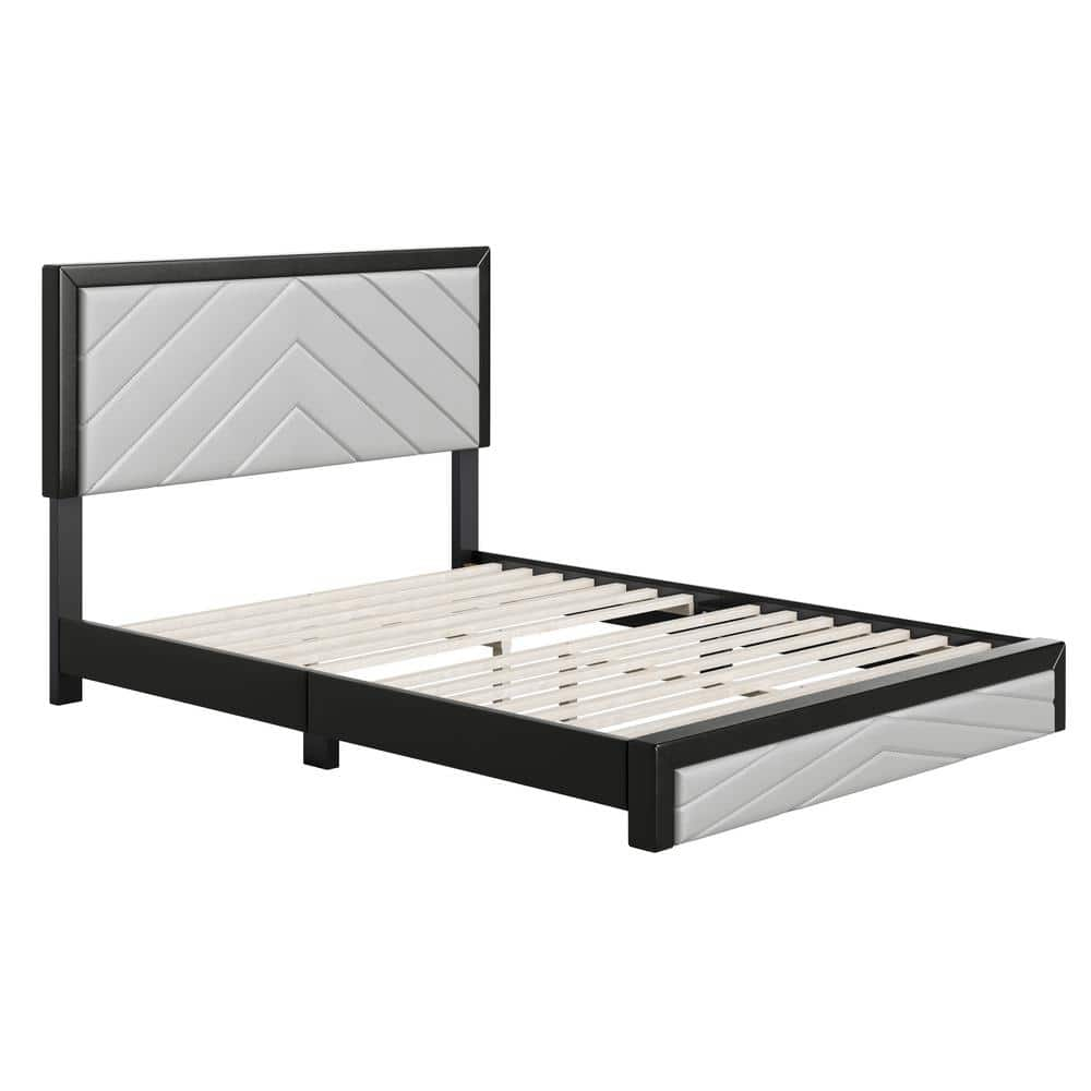 Boyd Sleep ARPBBG203DB Adrian Faux Leather Upholstered Platform Bed
